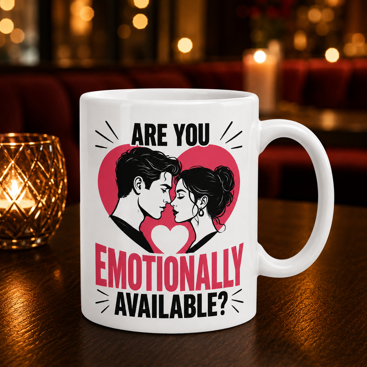 Spicy Mugs - Are You Emotionally Available?