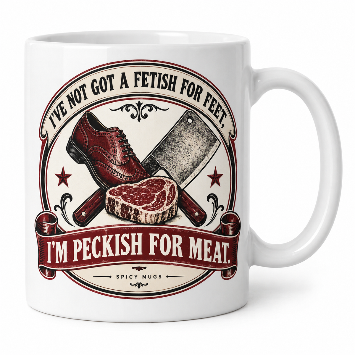 I've Not Got a Fetish for Feet, I'm Peckish for Meat