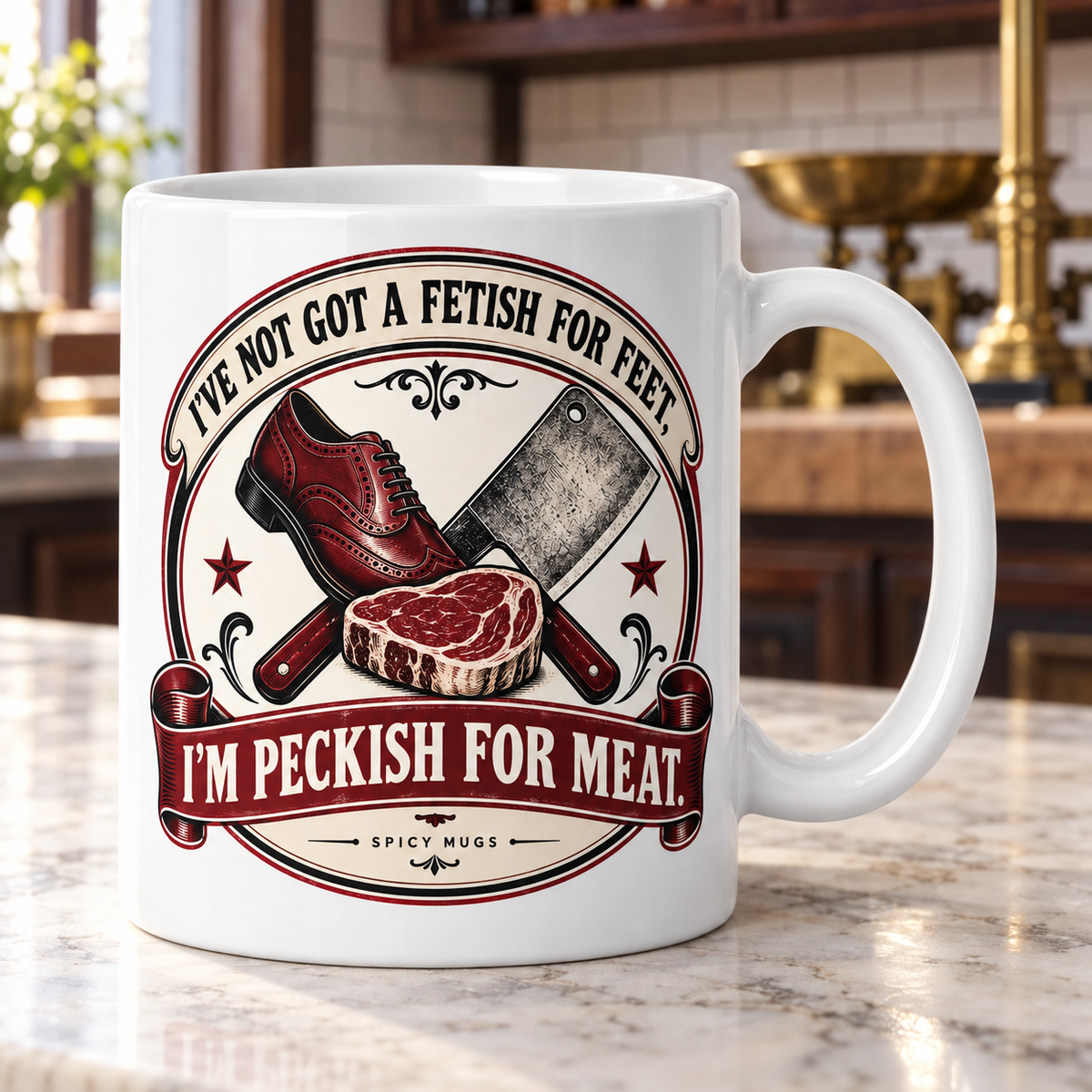 I've Not Got a Fetish for Feet, I'm Peckish for Meat