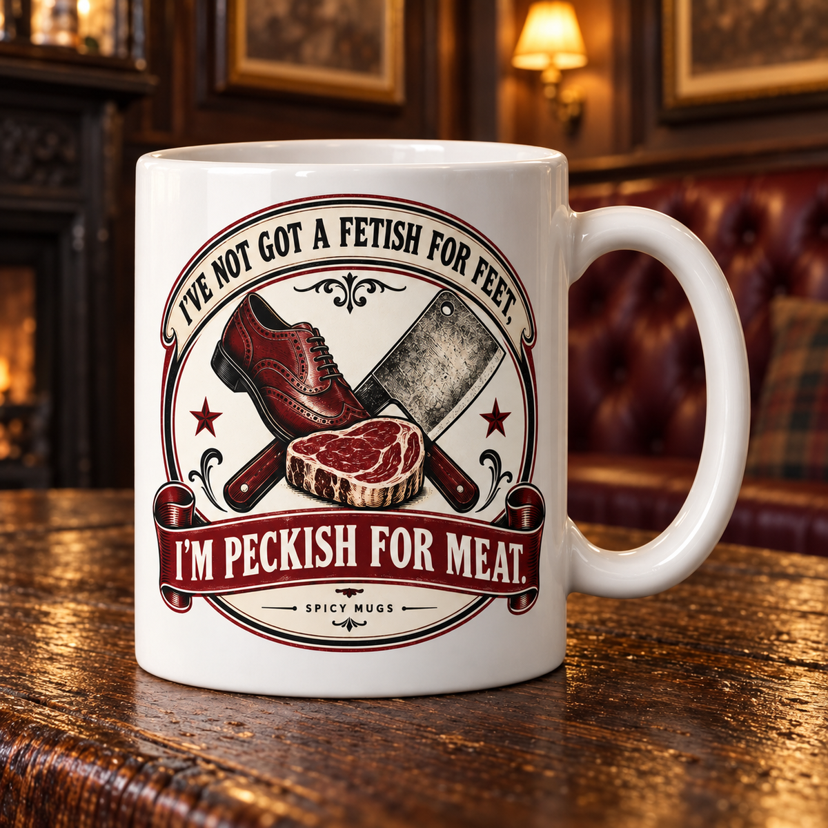 I've Not Got a Fetish for Feet, I'm Peckish for Meat