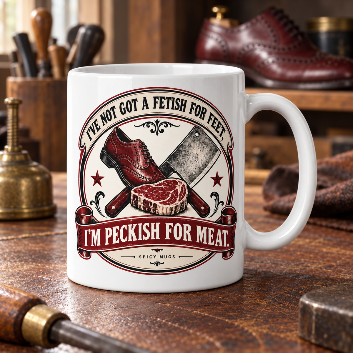 I've Not Got a Fetish for Feet, I'm Peckish for Meat