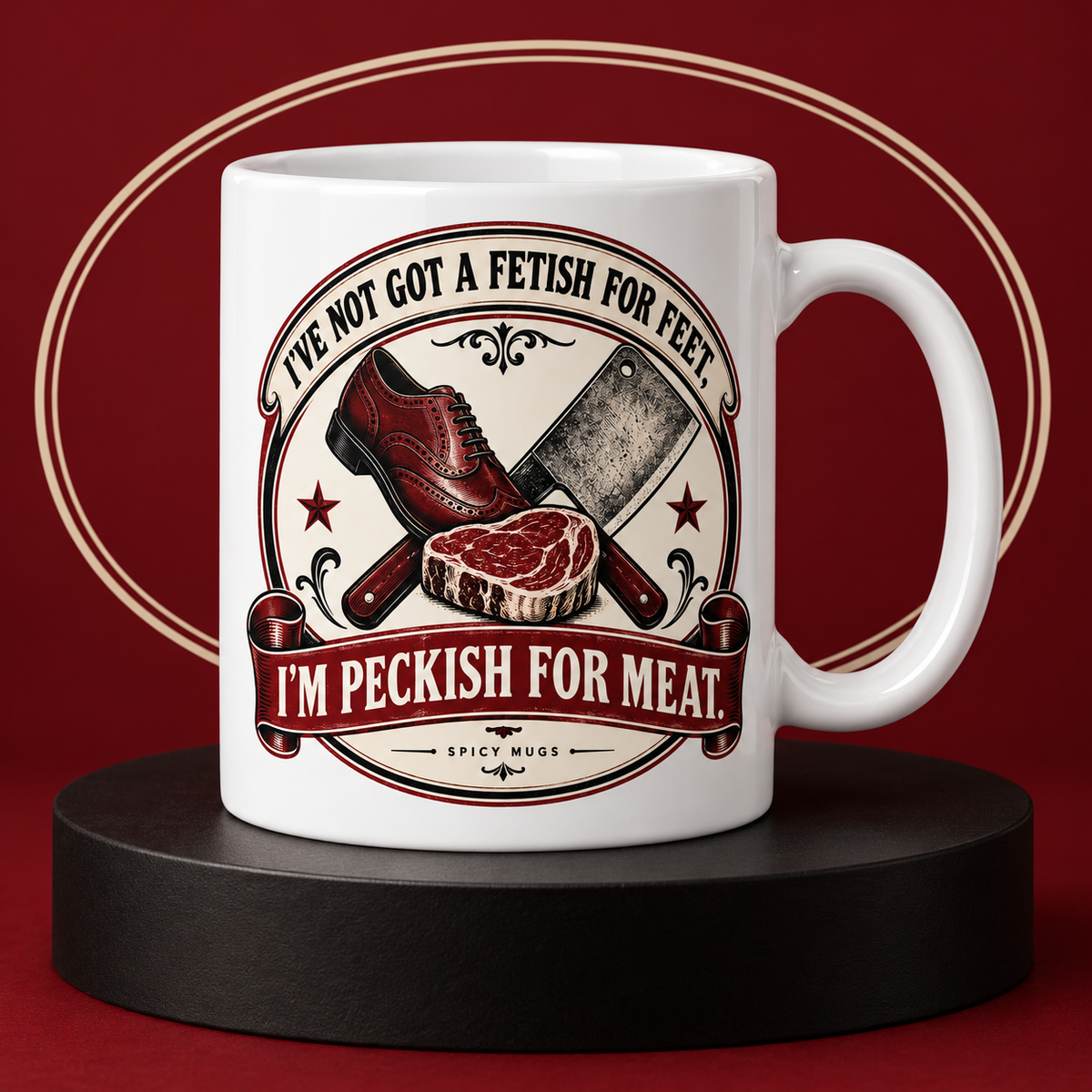 I've Not Got a Fetish for Feet, I'm Peckish for Meat