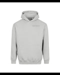 Mr Unhinged — Arctic White heavyweight hoodie, garment only view