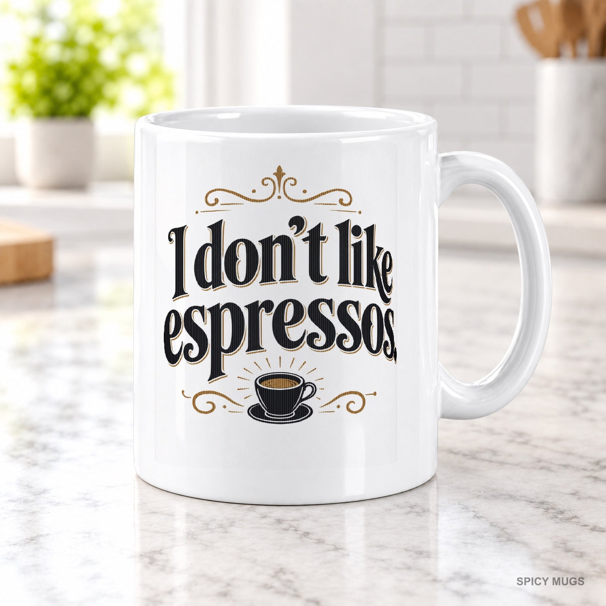 I don’t like espressos. mug – image 2