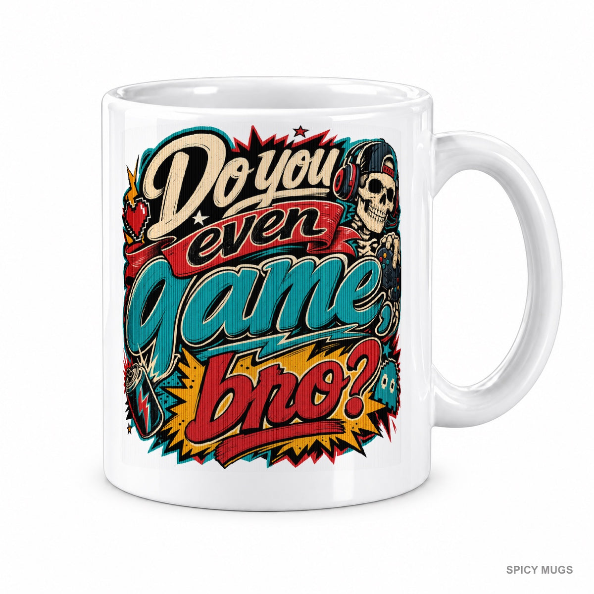 Do you even game, bro? mug – image 1