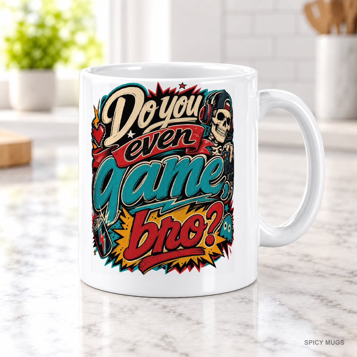 Do you even game, bro? mug – image 2