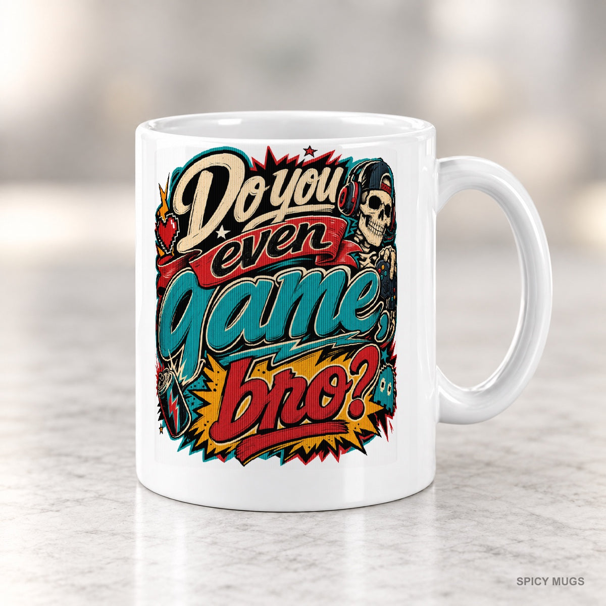 Do you even game, bro? mug – image 4