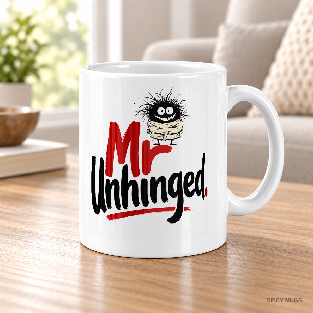 Mr Unhinged. mug – image 5