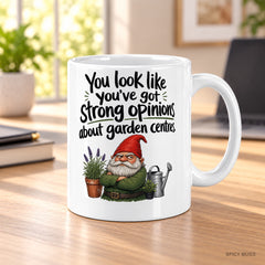 You look like you’ve got strong opinions about garden centres. mug – image 3