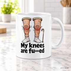 My knees are fu**ed mug – image 2