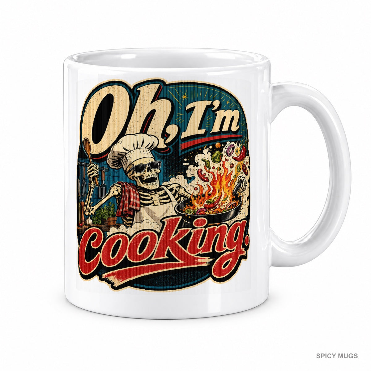 Oh, I’m cooking. mug – image 1