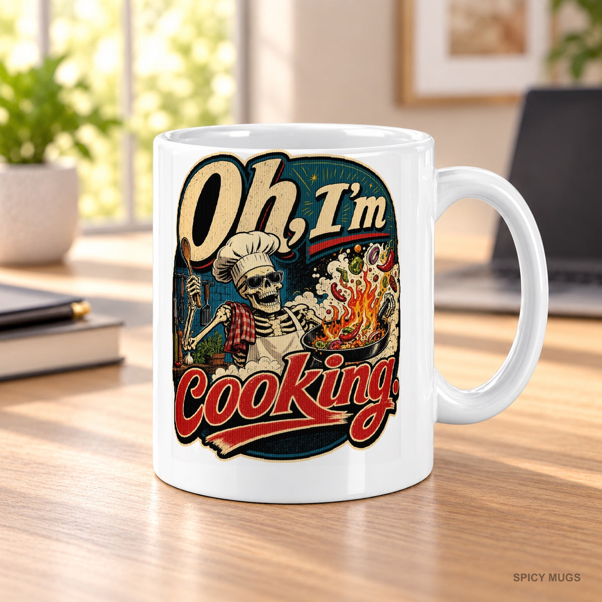 Oh, I’m cooking. mug – image 3