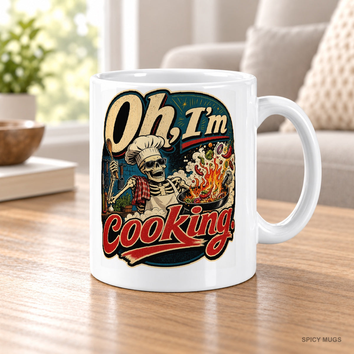 Oh, I’m cooking. mug – image 5